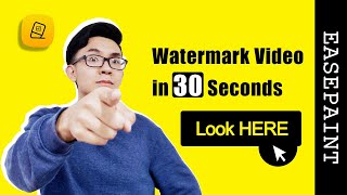 2022 How to ADD Watermark to Video in 30 Seconds| Watermark