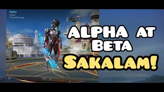 Alpha at Beta malakas na hero!