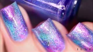 Colorful Sponging Nail Art | ILNP