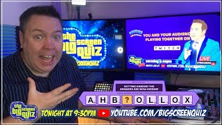 Big Screen Quiz Play Words on Stream with Paul