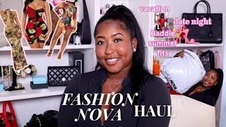 FASHION NOVA HAUL |DATE NIGHT, VACATION, SUMMER OUTFITS, QUALITY CAPSULE WARDROBE FINDS?HIT OR MISS?