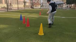 Futbol Antremanı/ Top Sürme Drilleri / Top Kontrolü / Dribbling Fotball