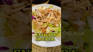 ENSALADA ORIENTAL estilo Applebees (mi versión)