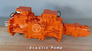 Excavator Parts 708-2K-00310 Hydraulic Pump #PC4000-6 Main Pump Gear Pump For #komatsu