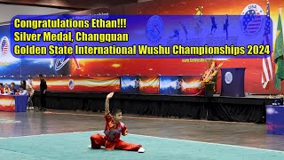 Ethan , Changquan Silver Medal, Golden State International Wushu Championships 2024