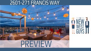 2601-271 Francis Way | 2 Bedroom & Den Penthouse in Fraserview