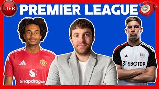 🔴 LIVE: MAN UTD 1-0 FULHAM PREMIER LEAGUE | TRANSFER TALK | EPL En Vivo, Direct Full Game HD