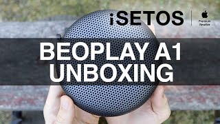 Bang & Olufsen Beoplay A1 unboxing