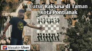 Taman Catur Pontianak,Taman Kota Ahmad Yani #vlog #tamankota  #pontianak