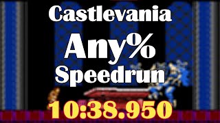 (WR) Castlevania Any% Speedrun in 10:38.950