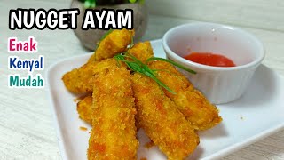 NUGGET AYAM ENAK GURIH KENYAL DAN MUDAH, KESUKAAN ANAK-ANAK