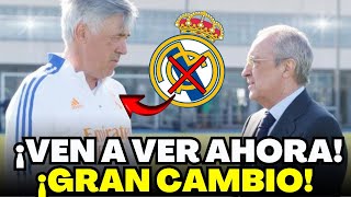 💣¡BOMBA! ¡DIJO ADIÓS! ¡FLORENTINO PÉREZ ACEPTO LA OFERTA! NOTICIAS DEL REAL MADRID HOY