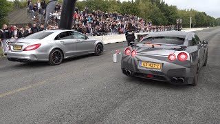 Mercedes-Benz CLS63 S AMG vs Nissan GT-R R35