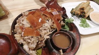 Tasting The Famous Lechon(Roasted Pork) of Cebu Philippines