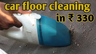 car interior cleaning with vaccum cleaner/How to deep clean car floor at home/buy links 👇description