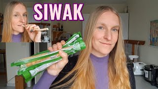 Le SIWAK pour une hygiène buccale sans plastique ni fluor