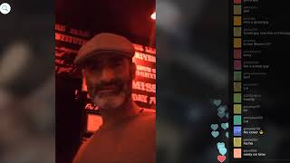 09.15.16 Comedian Steven Brody Stevens BTS with Comedian Ian Edwards at The Comedy Store in LA.