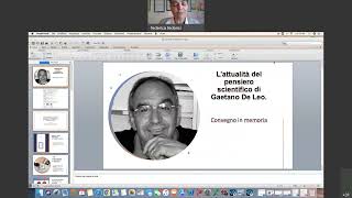 Webinar NFD “L’attualità del pensiero scientifico di Gaetano De Leo. Convegno in memoria” 4.4.2022