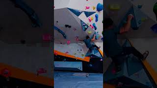 Learn climbing Boulder V5 Pink @VietClimb #shorts