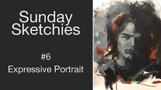 Sunday Sketchies: Expressive Portrait