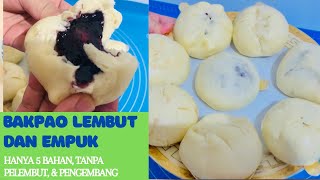 bakpao lembut dan empuk || resep bakpao lembut dan empuk || tanpa improver dan baking powder