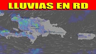 🌦️LLUVIAS EN REPÚBLICA DOMINICANA X VAGUADA #INDOMET #SantoDomingo #PuntaCana #ClimaRD #Noticias