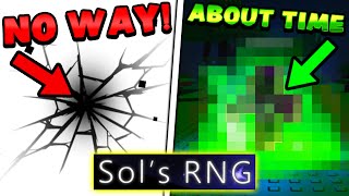 SOLS RNG LUCK IS BACK...