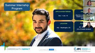 APSIA Webinar_Careers at the International Finance Corporation