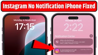 Instagram Notification Not Showing in iPhone Fixed | Instagram Notification Not Receiving iOS Solved