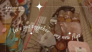 Shopping for my new flat | Moving out | adulting diaries | Episode 2