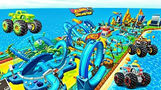 Hot Wheels Unlimited 2 - Monster trucks take on epic watery challenges!