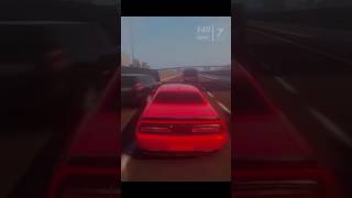 Dodge Challenger Swimming On Highway #shorts