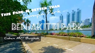 VLOG BKK #17 Cobain MRT Bangkok ke Benjakitti Park | Benjakitti Park Walking Tour