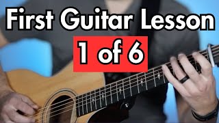 Guitar Lessons for Beginners 1/6