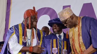 SOUN OGBOMOSHO, OBA GHANDI AFOLABI OLAOYE'S CITATION AT THE OJAJA UNIVERSITY CONVOCATION CEREMONY