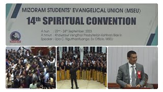 MSEU Convention Zaipawl +Upa C Ngurthantluanga Sermon  Pathianni ZAN