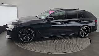 2023 BMW 5 Series 520 D M Sport Mhev Auto Start/Stop Black