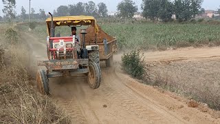 Swaraj 841 xm tractor with trolley. क्या महिंद्रा का इंजन कामयाब हो पाएगा स्वराज 841 ट्रैक्टर में।