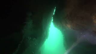 A Cave we discovered while diving near St Abbs.