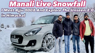 I Meet @Ajju0008YT & @ExploreTheUnseen2 in Himachal | Manali trip | Camper Van | KPL Explore |