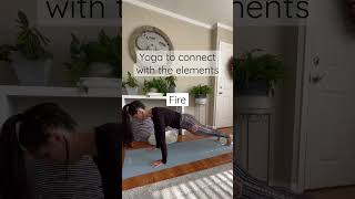 Yoga to connect with the elements #yogapractice #elements #yogalife #witch