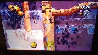 Rayman Origins Savage Swarms Time Trial Speedrun