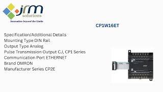 OMRON CP1W16ET