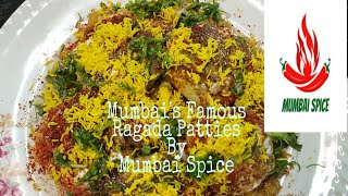 Ragda Pattice | Ragada Patties Chaat | Mumbai's Famous Chaat | Chole Tikki | Mumbai Spice | 2021