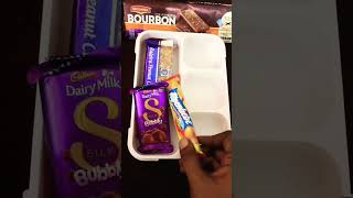 Filling Platter with Chocolates #youtubeshorts #shortsviral  #shortsyoutube #satisfying