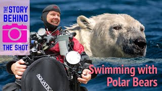 How a Pro Photographer Shoots Polar Bears Swimming in Arctic Waters