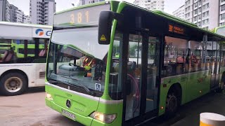 Go-Ahead Singapore Mercedes-Benz Citaro O530 Batch 2 - SBS6505Y on Feeder 381