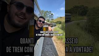 PASSEIO DE TREM COM COMIDA E BEBIDA À VONTADE!