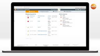 Data logger testo 160: Setting intervals and measurement parameters