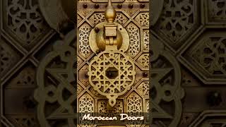 #shorts Moroccan doors الأبواب المغربية